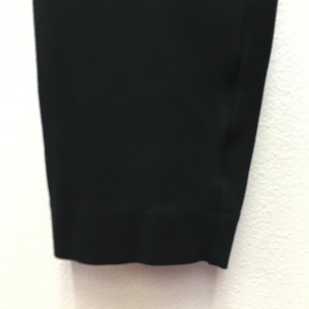 Spanx Smoothing Ponte Knit High Rise Leggings Women's Medium Black Office Mod - Picture 5 of 16